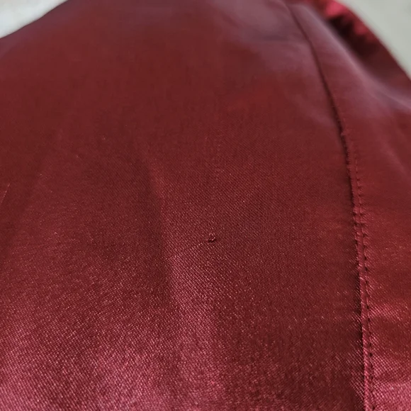 HOUSE OF HARLOW 1960 X Revolve Mika Kimono Mini Dress In Burgundy SZ Large - Picture 11 of 11